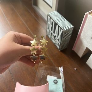 sheila fajl gold star earrings